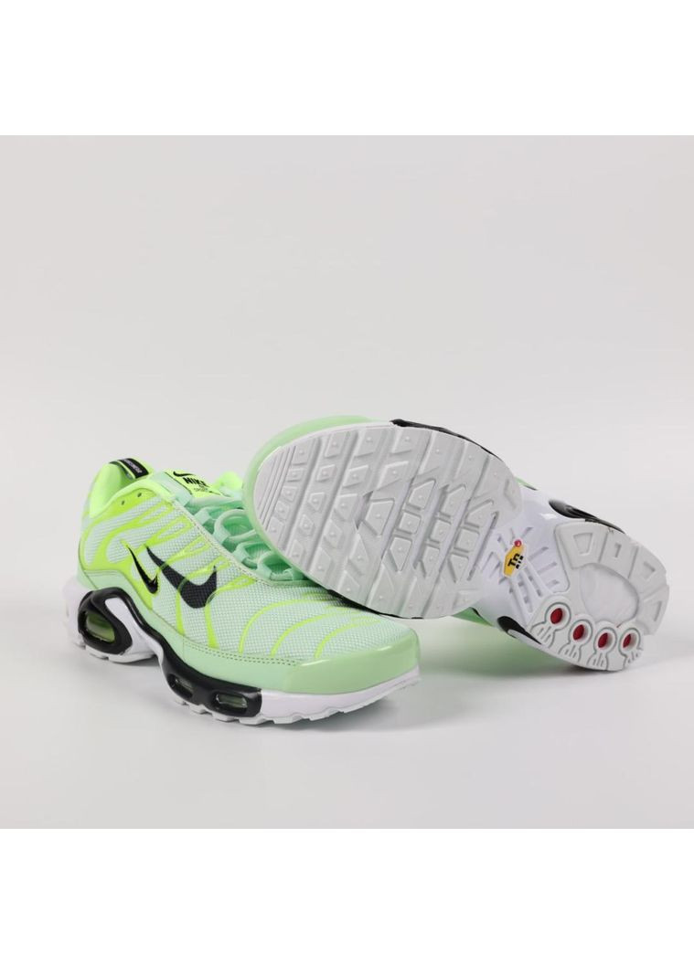 КРОСІВКИ ЖІНОЧІ NIKE AIR MAX PLUS TN GREEN НАЙК АІР МАКС ТН ПЛЮС No Brand сірі демісезони (369392517)