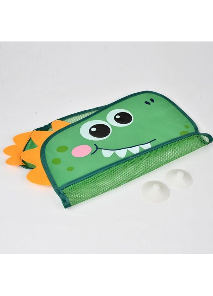 Корзина для игрушек в ванную Зеленый крокодил No Brand (367958919)