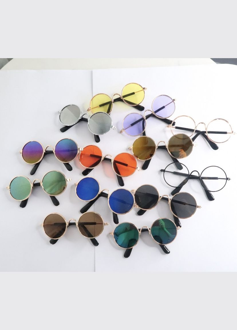 Окуляри для котів Pet Style 8 см Червоні No Brand (330982065)