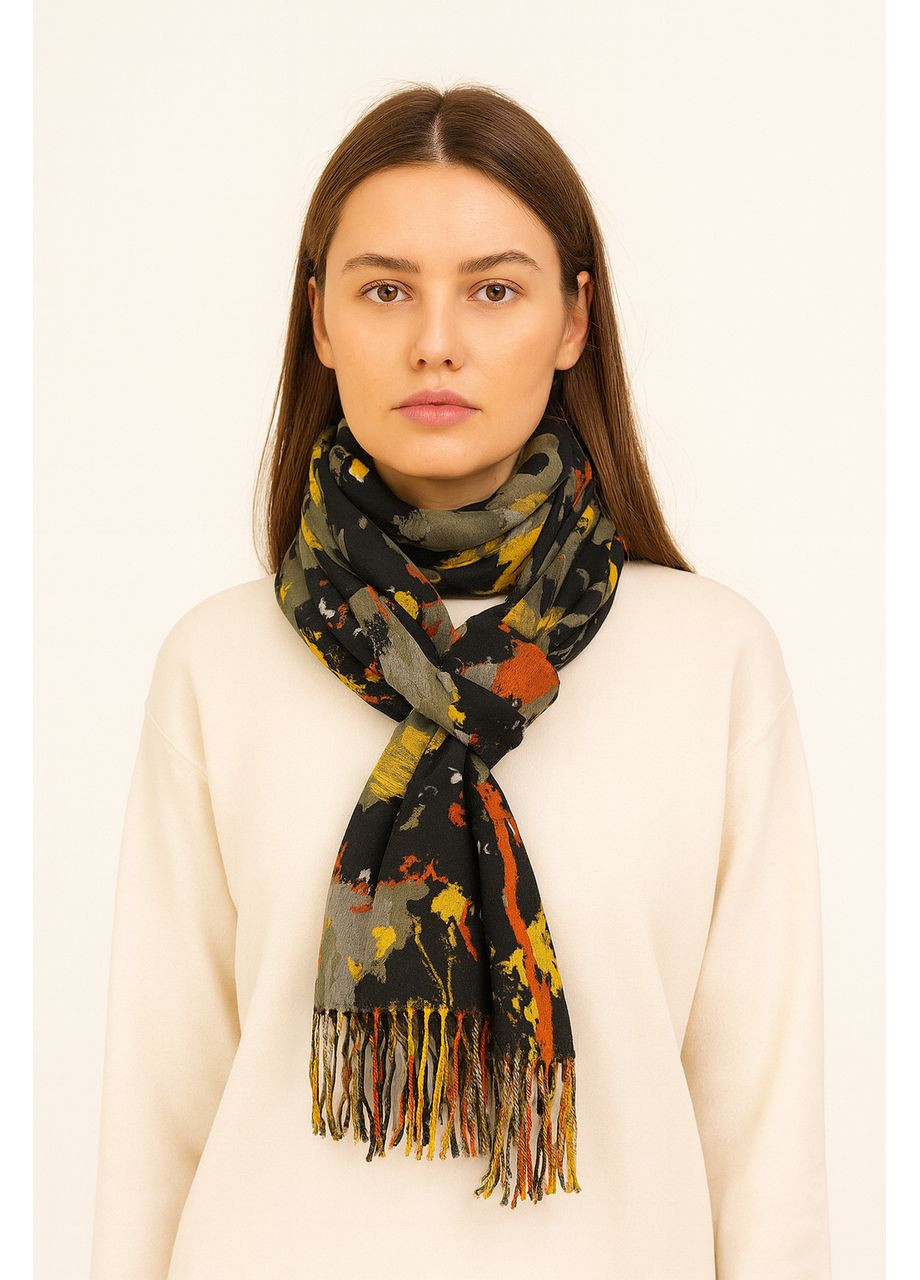 Стильный женский шарф с принтом (50674-20) No Brand (370209212)