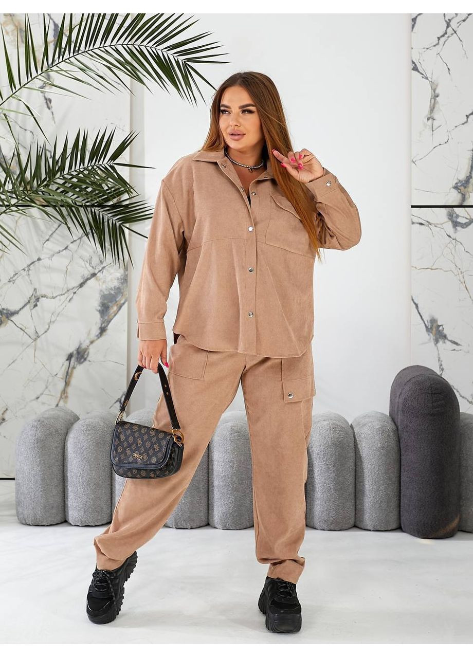 Жіночий костюм з мікро-вельвету Style Point (349454799)