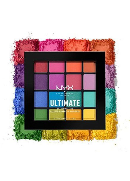 Палітра тіней Professional Makeup Ultimate Shadow Palette 04 Brights NYX Professional Makeup (280266072)