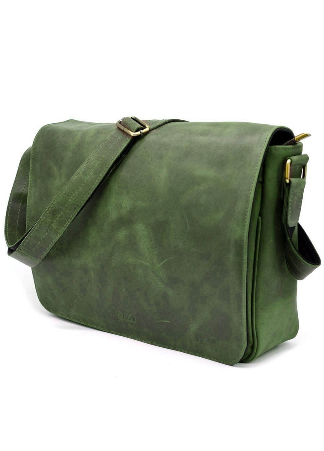 Мужская кожаная сумка через плечо 37х27х11 см TARWA (315873511)