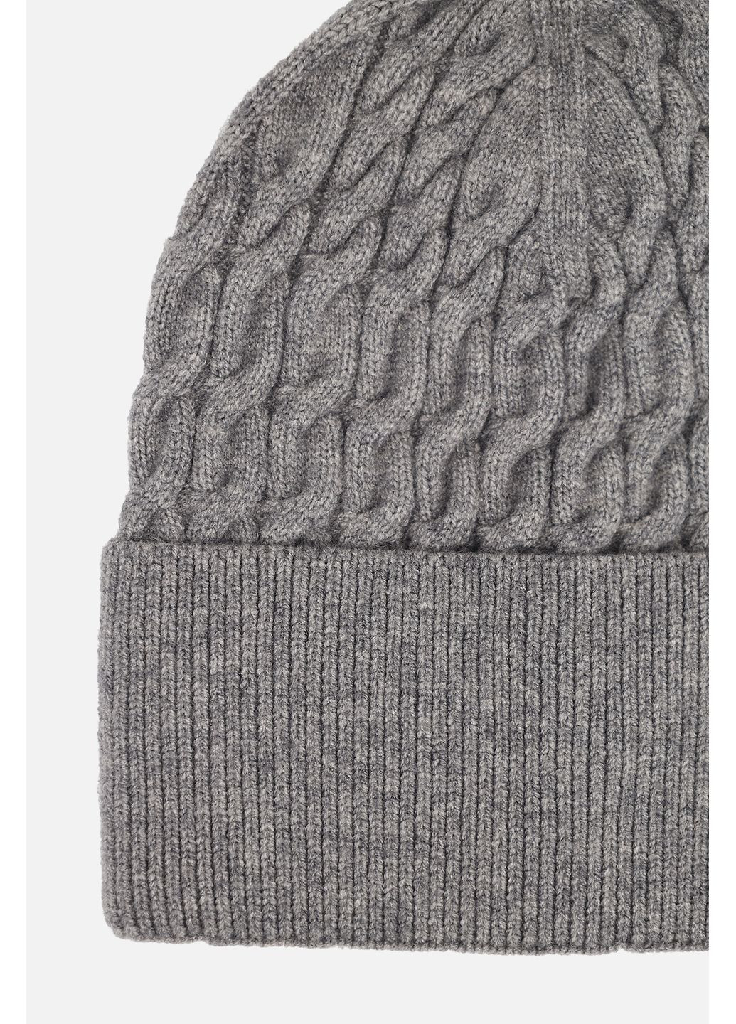 Шапка женская цвет серый CB-00280602 Yuki (356117156)