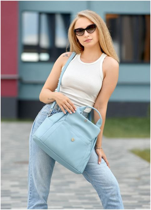 Cпортивная сумка Vogue BKS Голубая (R-90153010-VS) Sambag (302450298)