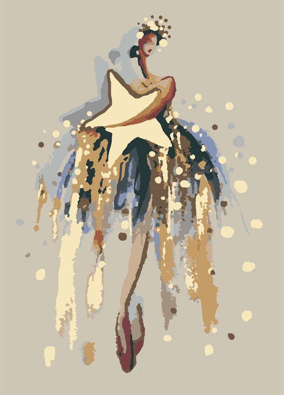 Картина по номерам Моя звездочка 28x40 см (RB-0158) Riviera Blanca (303135668)