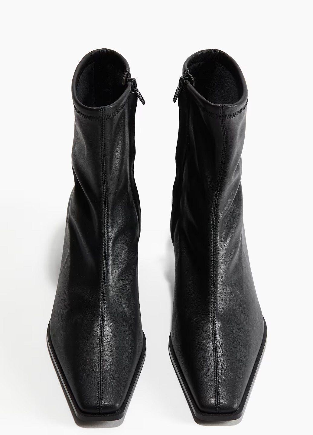 Черные демисезонная ботильоны H&M