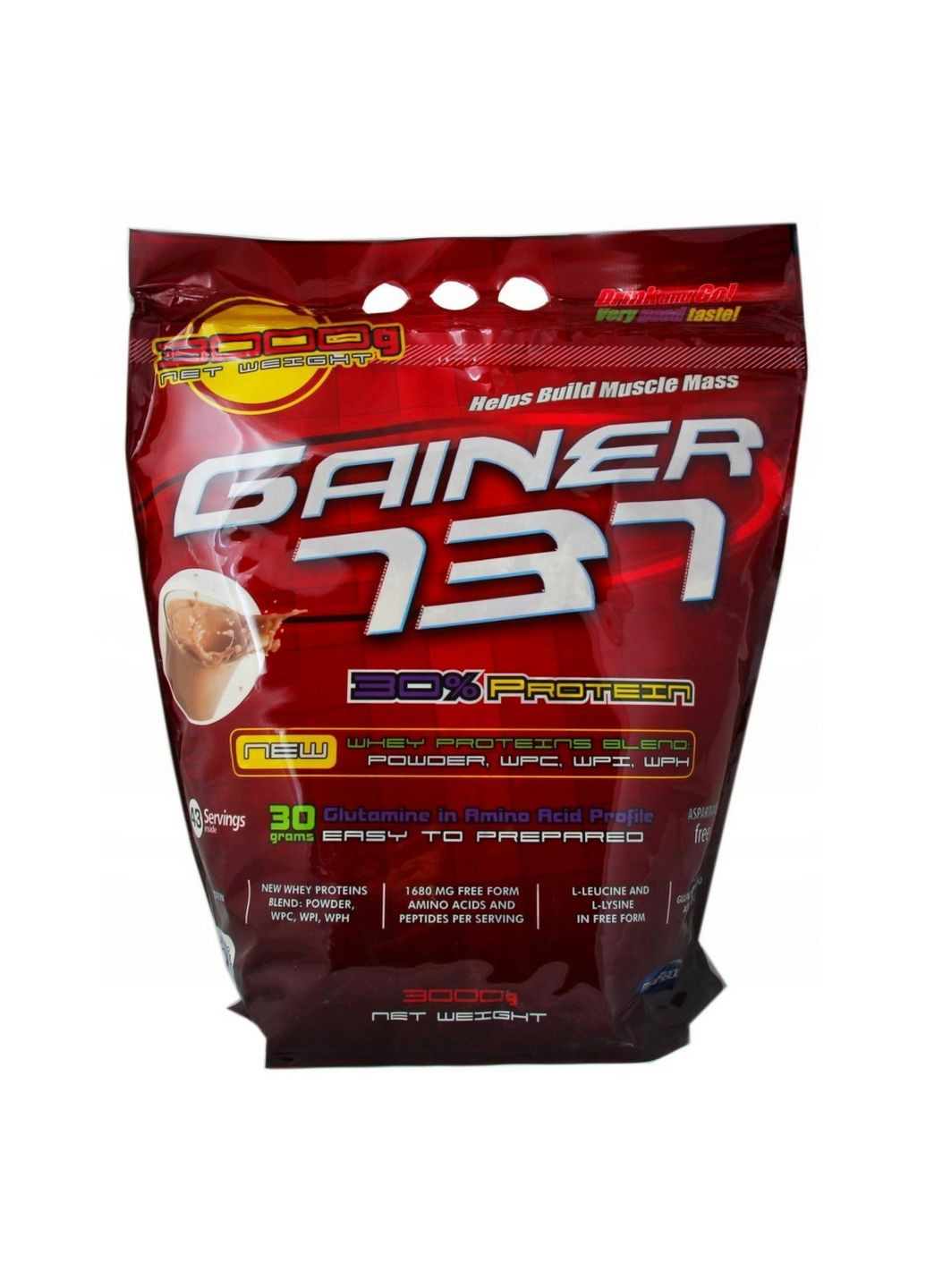 Гейнер Gainer 737, 3 кг Капучино Megabol (294929135)