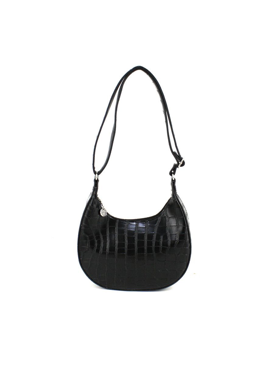 Жіноча сумка-багет 5512125 чорна Voila (292408384)