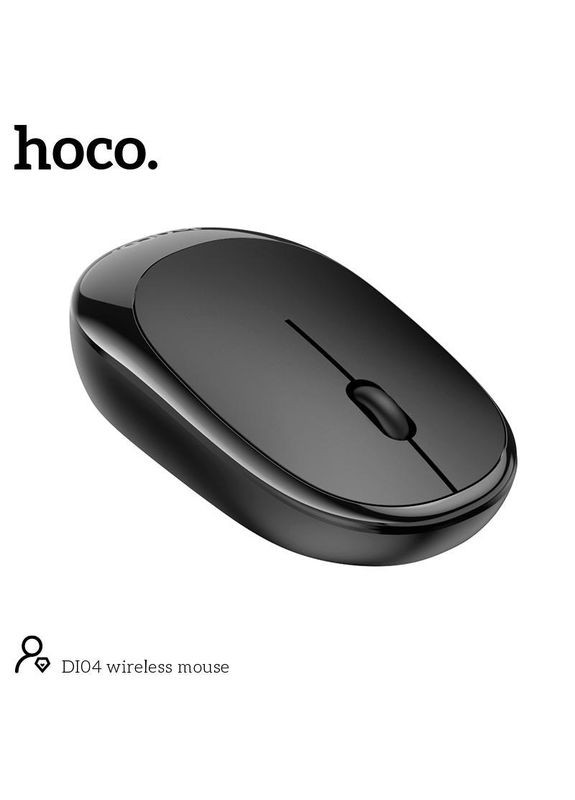 Мышь BT wireless mouse DI04 черная беспроводная Hoco (279553596)