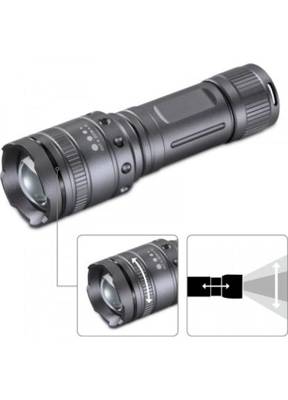 Ліхтарик Hama ultra pro led torch l1000 black (268140707)