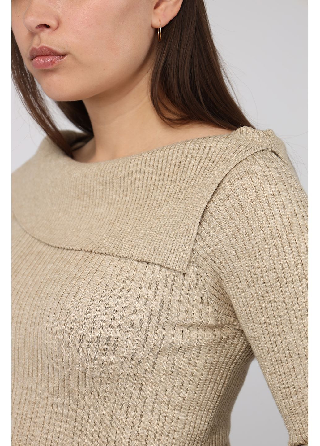 Джемпер женский цвет бежевый CB-00287464 Yuki (370268912)