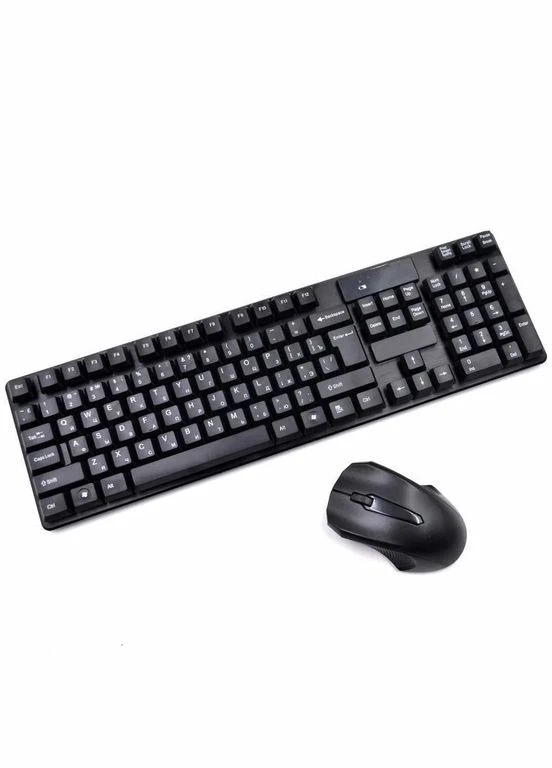 Бездротова клавіатура і миша KEYBOARD TJ808 UKC (335834577)