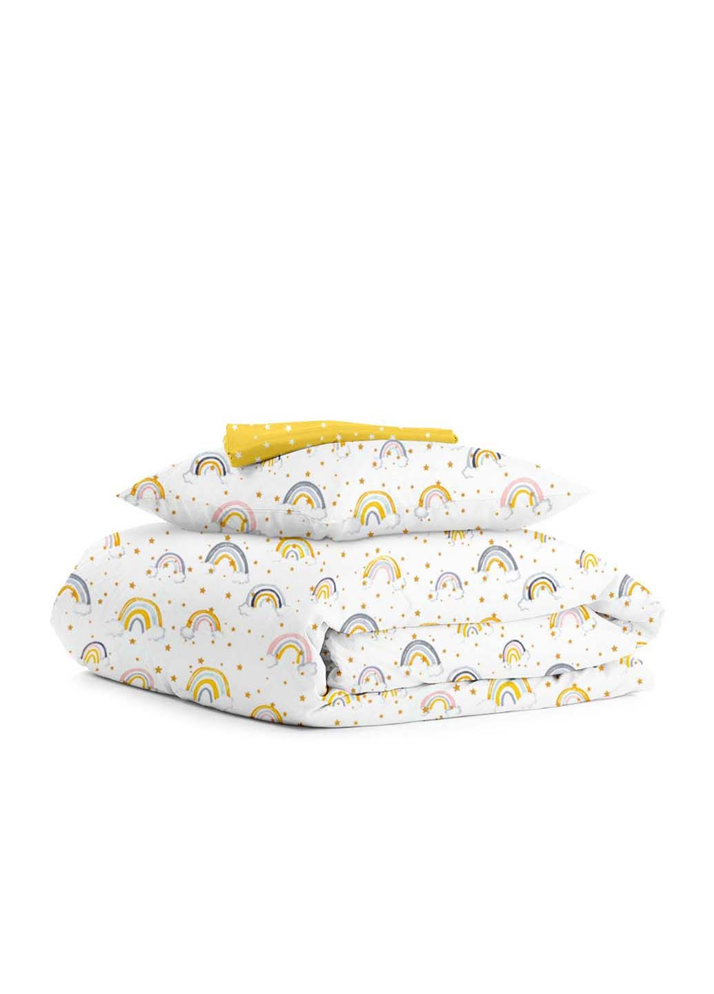 Підлітковий комплект на резинці RAINBOWS Ранфорс 155х215 см Cosas (307386248)