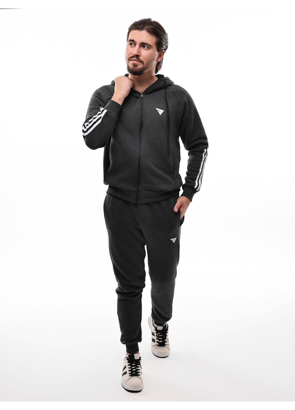 Чорний спортивний костюм чоловічий Mega Sport Collection