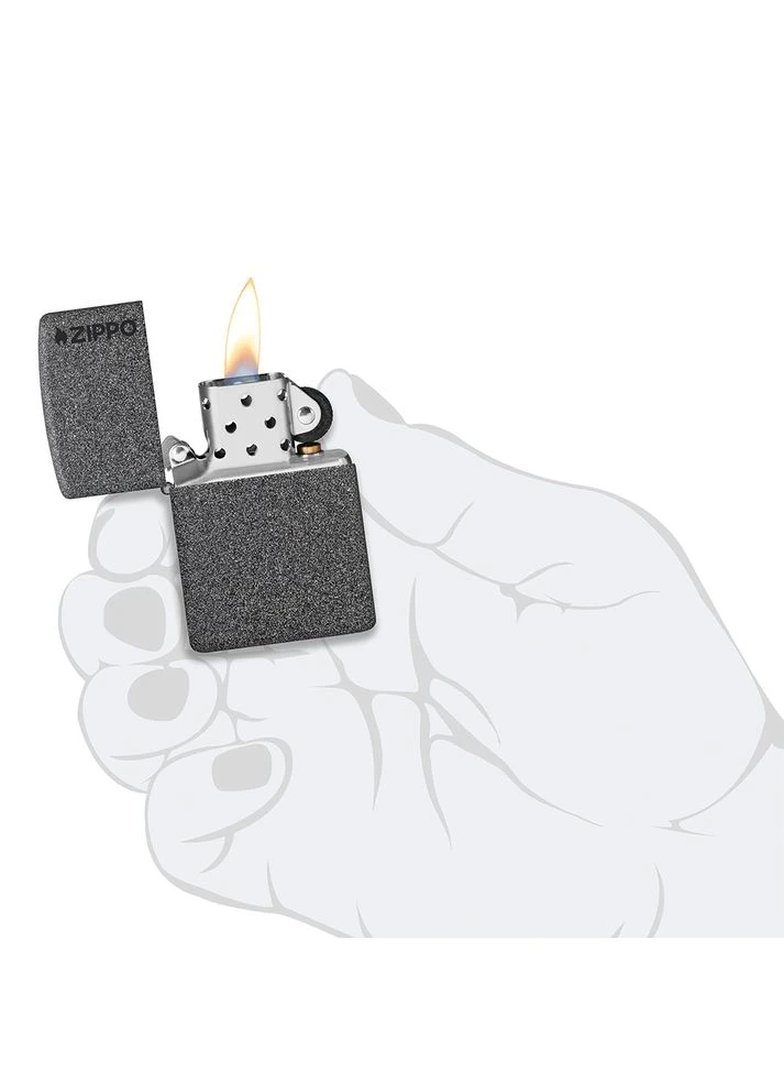 Запальничка 211 ZL IRON STONE Logo Zippo (322000386)