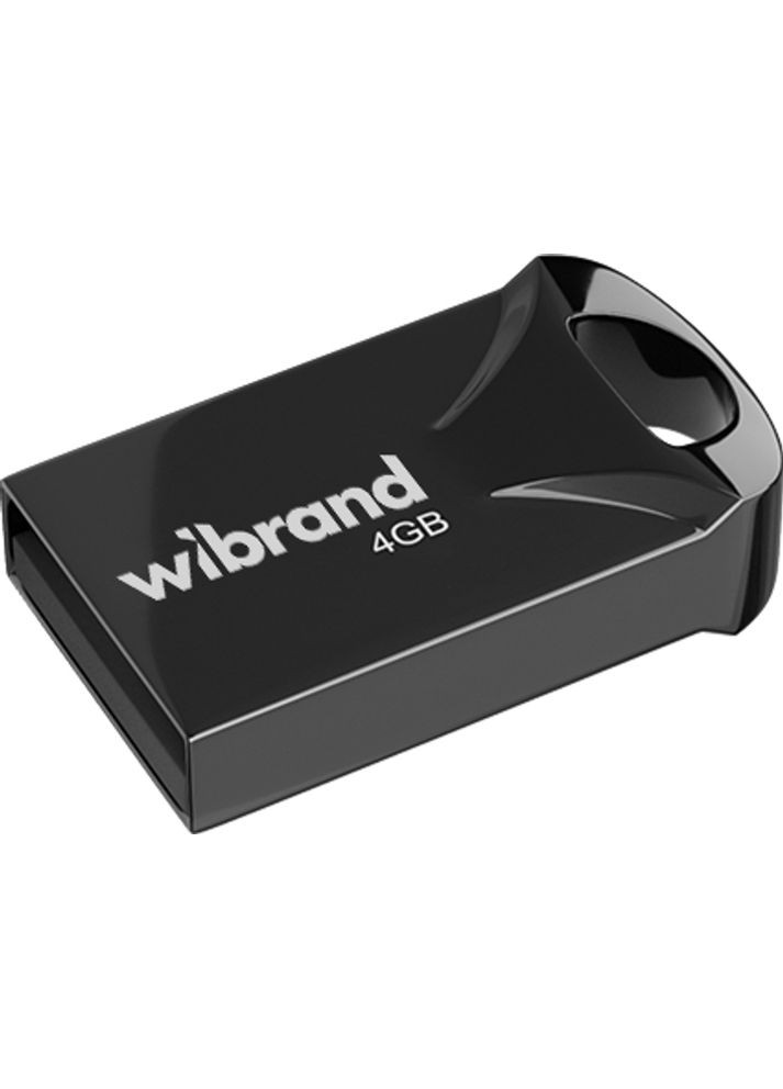 USB Flash USB 2.0 Hawk 4Gb Black Wibrand (301473765)