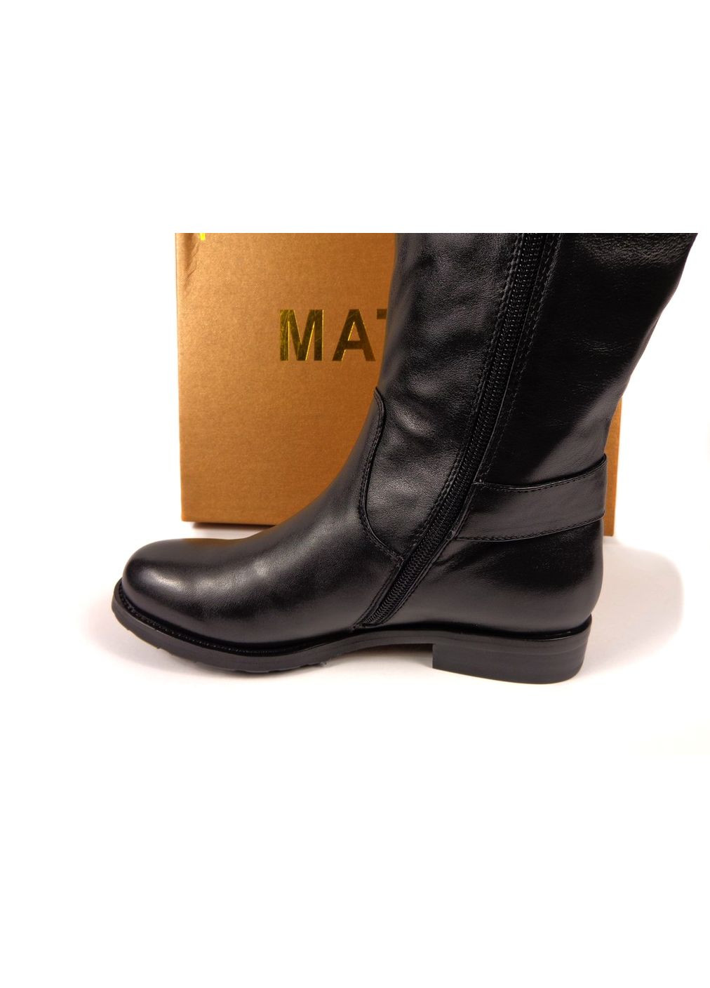 Шкіряні демісезонні чоботи, - Туреччина Mativi Чоботи (305215454)