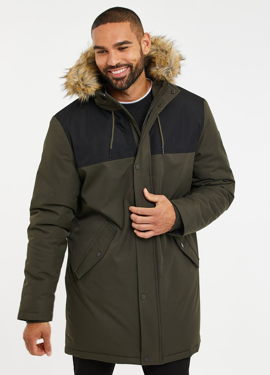 Парка з капюшоном Threadbare (303538031)