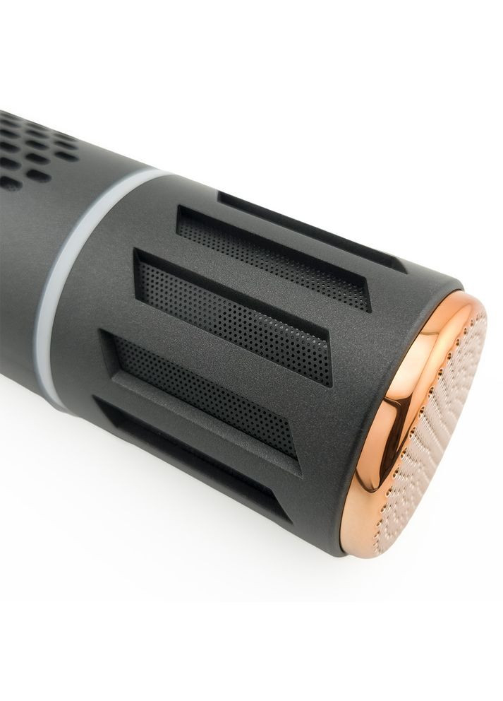 Караоке микрофон K20 Duet черный со стерео звуком Losso (360921377)