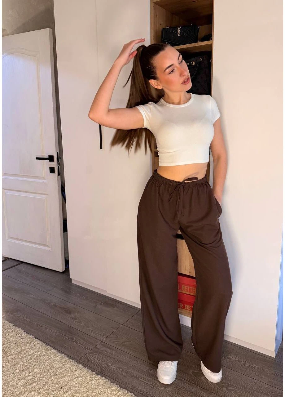 Штаны женские из льна Fashion (388424410)