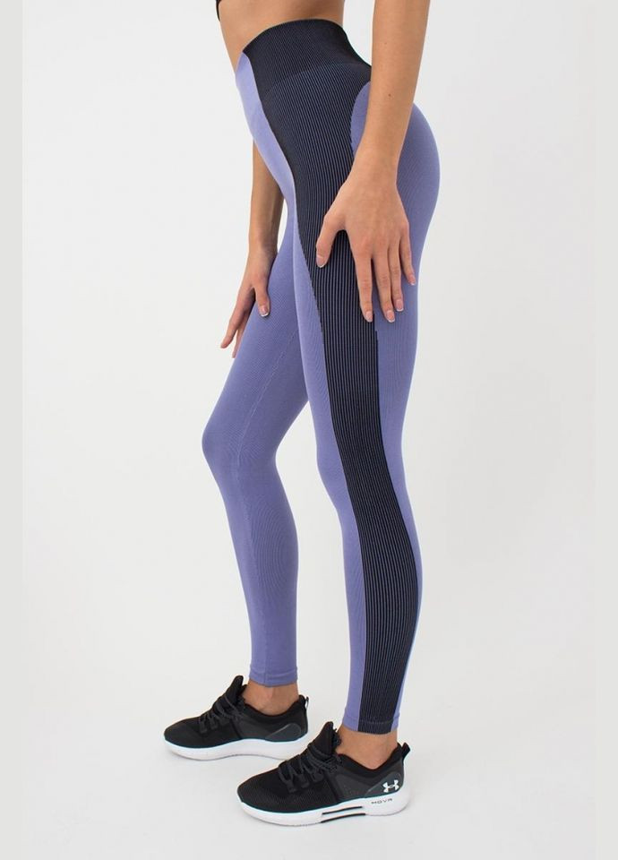 Легінси жіночі безшовні спортивні зі вставкою у рубчик Giulia LEGGINGS COLOR BLOCK (316683770)
