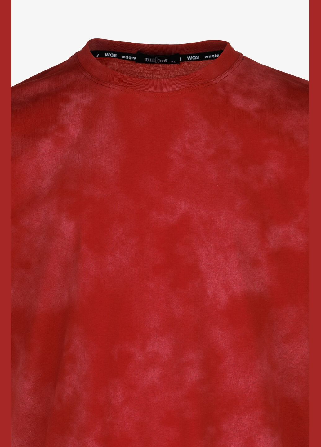 Бордова футболка з візерунком чоловіча 1507 shop (2000990874375) No Brand