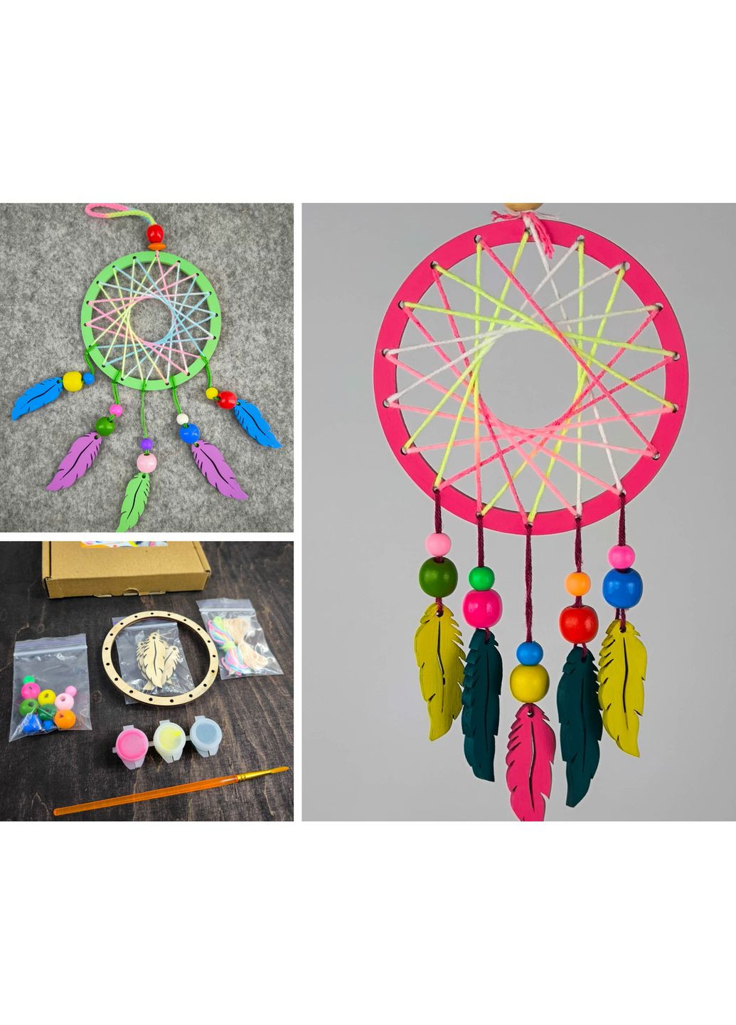 Набор для творчества "Ловец снов" зеленый Dream Studio (363057513)