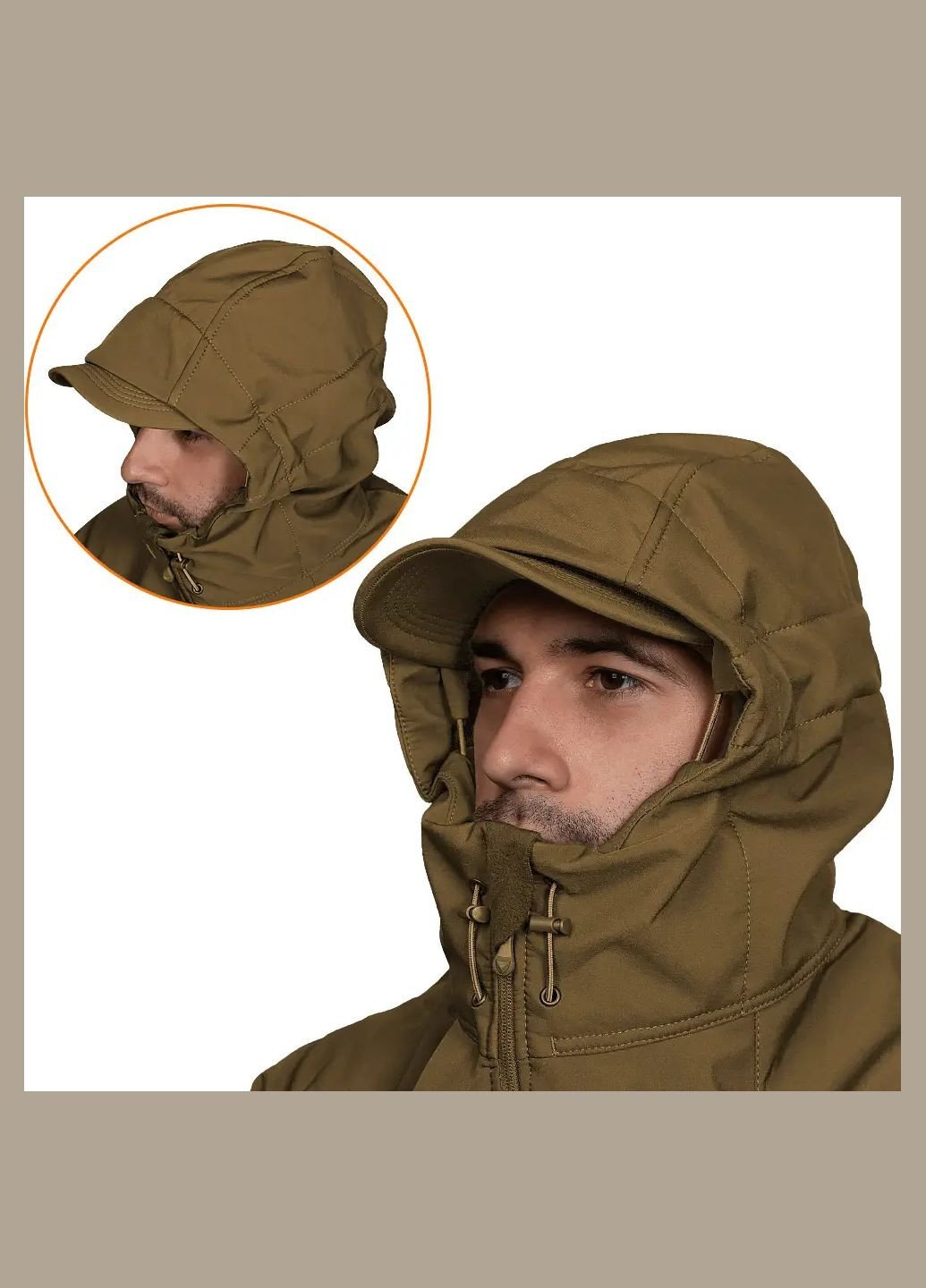 Койот демисезонная куртка talker ofthell coyote Camotec