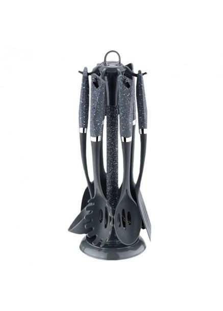 Набор кухонных принадлежностей на подставке EB-3605 - 7 предметов Edenberg (334258307)