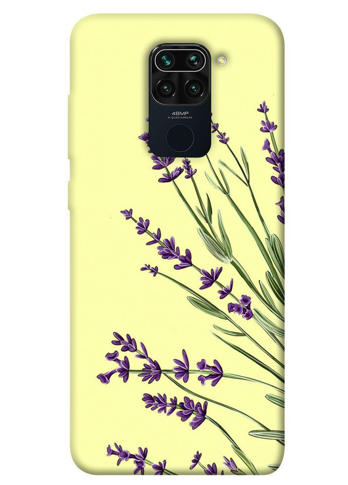 Чехол с принтом для Xiaomi Redmi Note 9, Redmi 10X, для Ксеми, ксиомиредами ноте 9,редми 10х Lavender art No Brand (339064733)