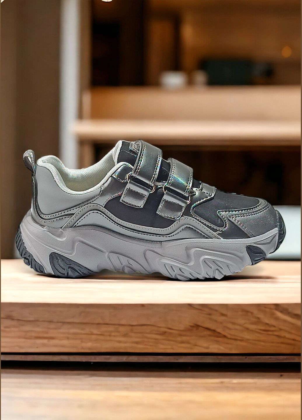 Срібні осінні кросівки для дівчинки 4521тн Weestep