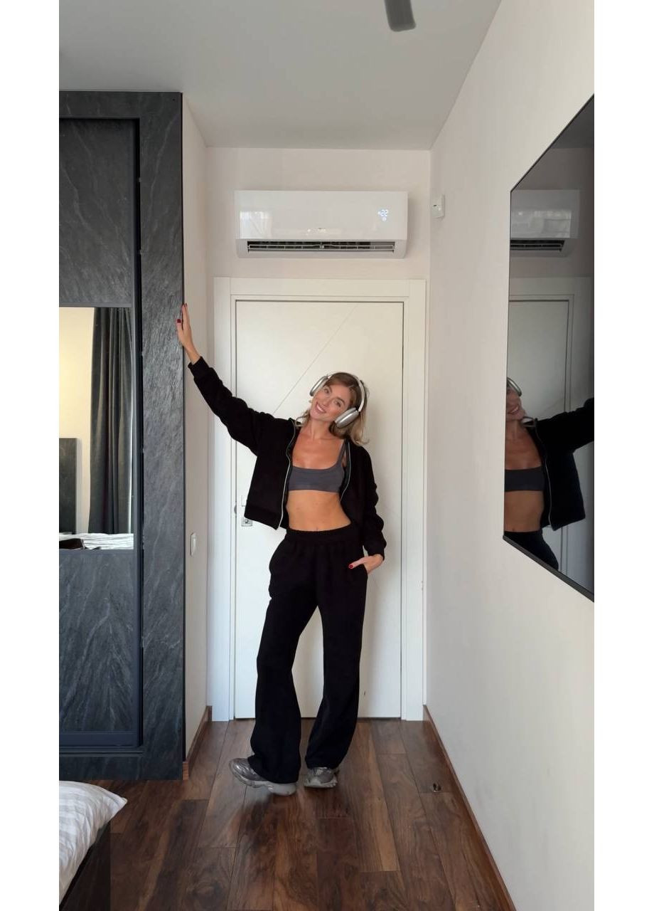 🤍 Комфортний флісовий костюмОзнайомтесь з розмірною сіткою DK/DL Мода без кордонів (361145081)