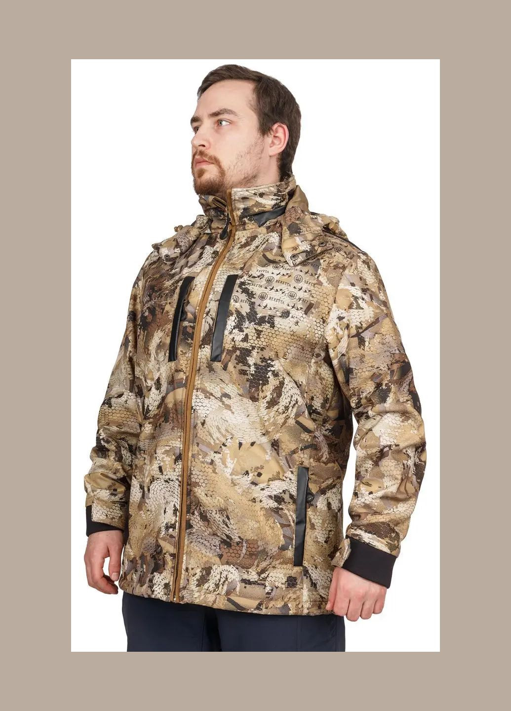 Комбинированная демисезонная куртка беретта-одежда xtreme ducker soft shell No Brand