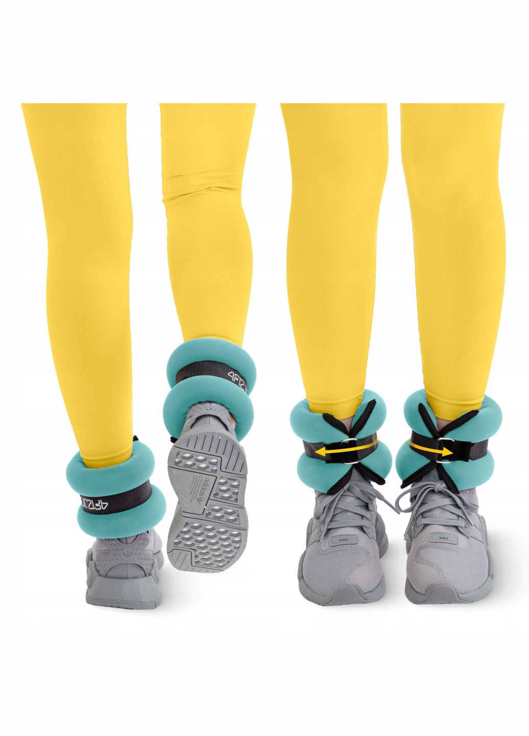 Утяжелители-манжеты для ног и рук 2 x 1.5 кг Black/Green () 4FIZJO P-5907739311092 (324264761)