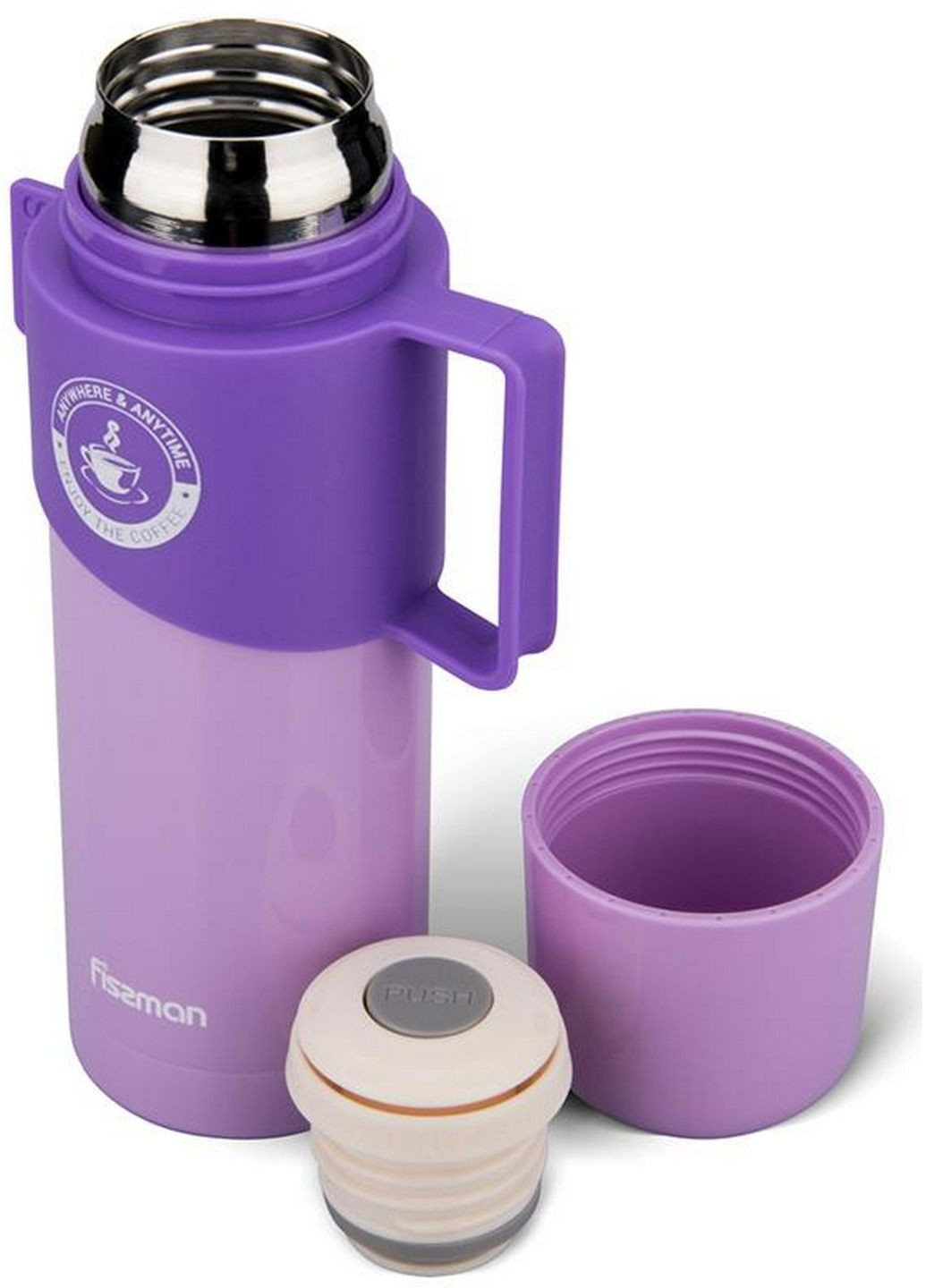 Термос Style Lilac із нержавіючої сталі Ø9,5х22 см Fissman (289459911)