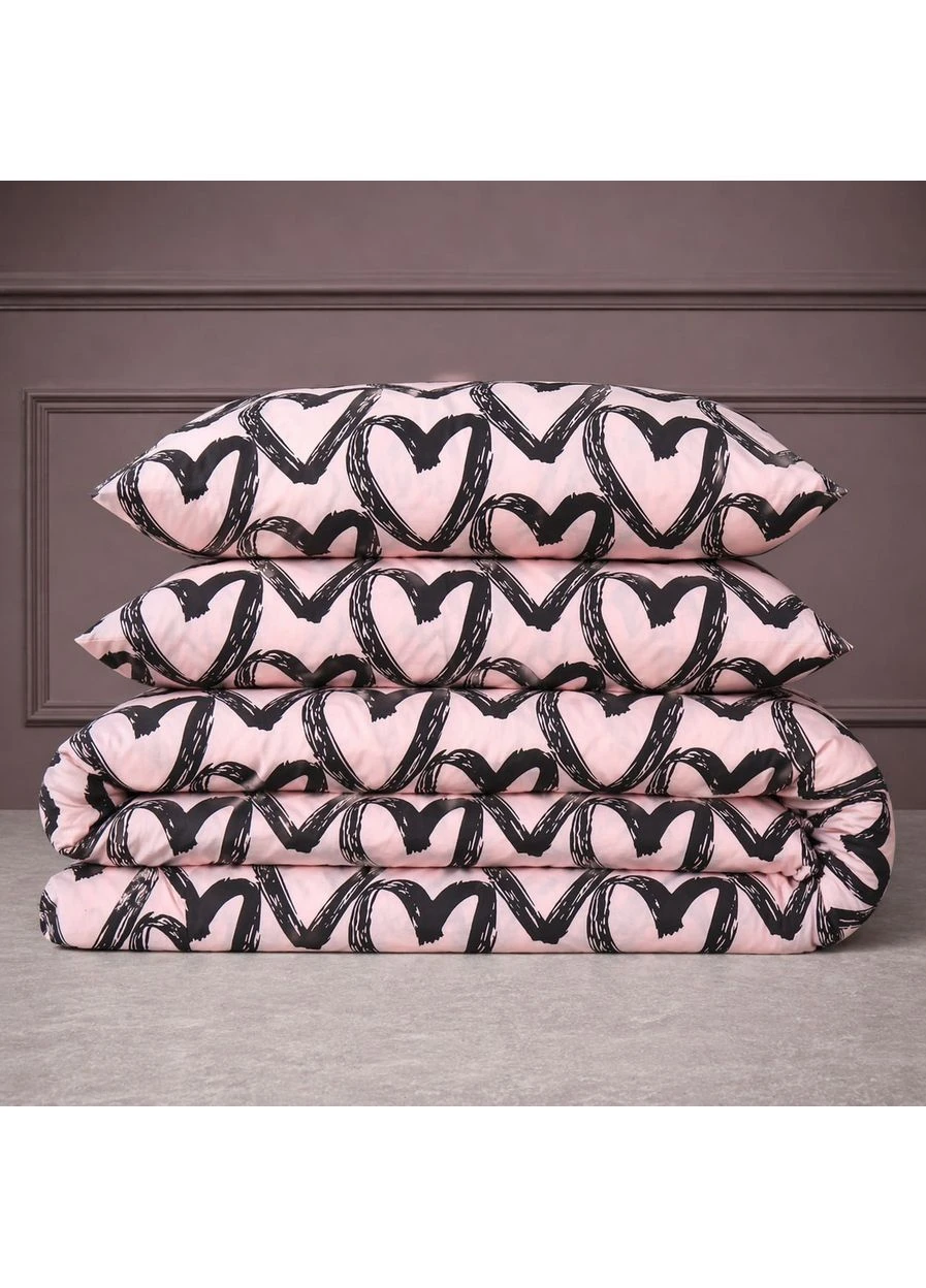 Комплект постільної білизни Бязь 17-0962 Heart Lines Дитячий Mirson (399174411)