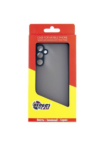 Чохол до мобільного телефона Matte Samsung Galaxy A14 5G (black) (DG-TPU-MATT-118) DENGOS Matte Samsung Galaxy A14 5G (black) (366069321)