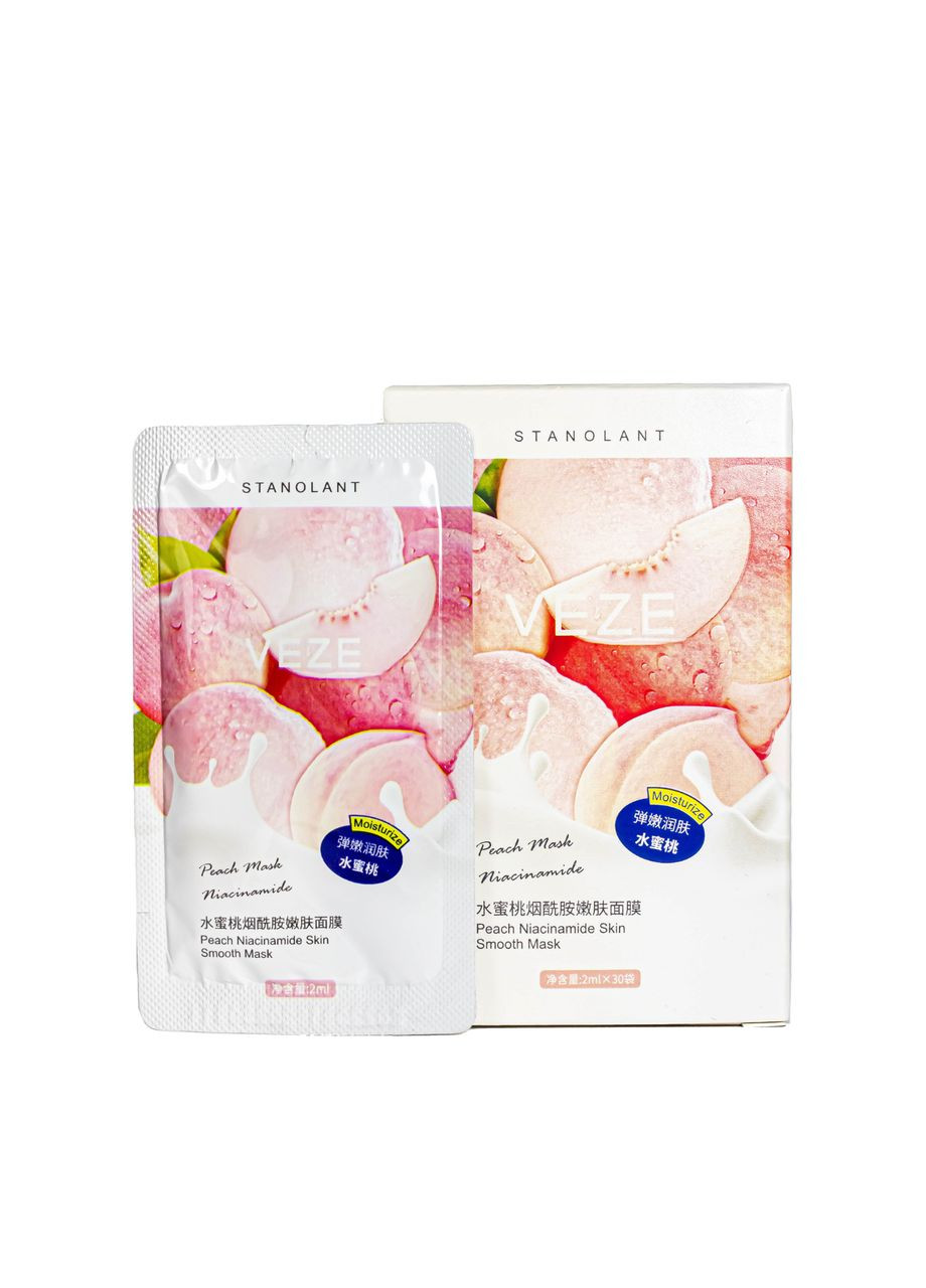 Маска для обличчя у стику Liftheng Peach Niacinome зволожуюча з екстрактом персика 2 мл VEZE (367988331)
