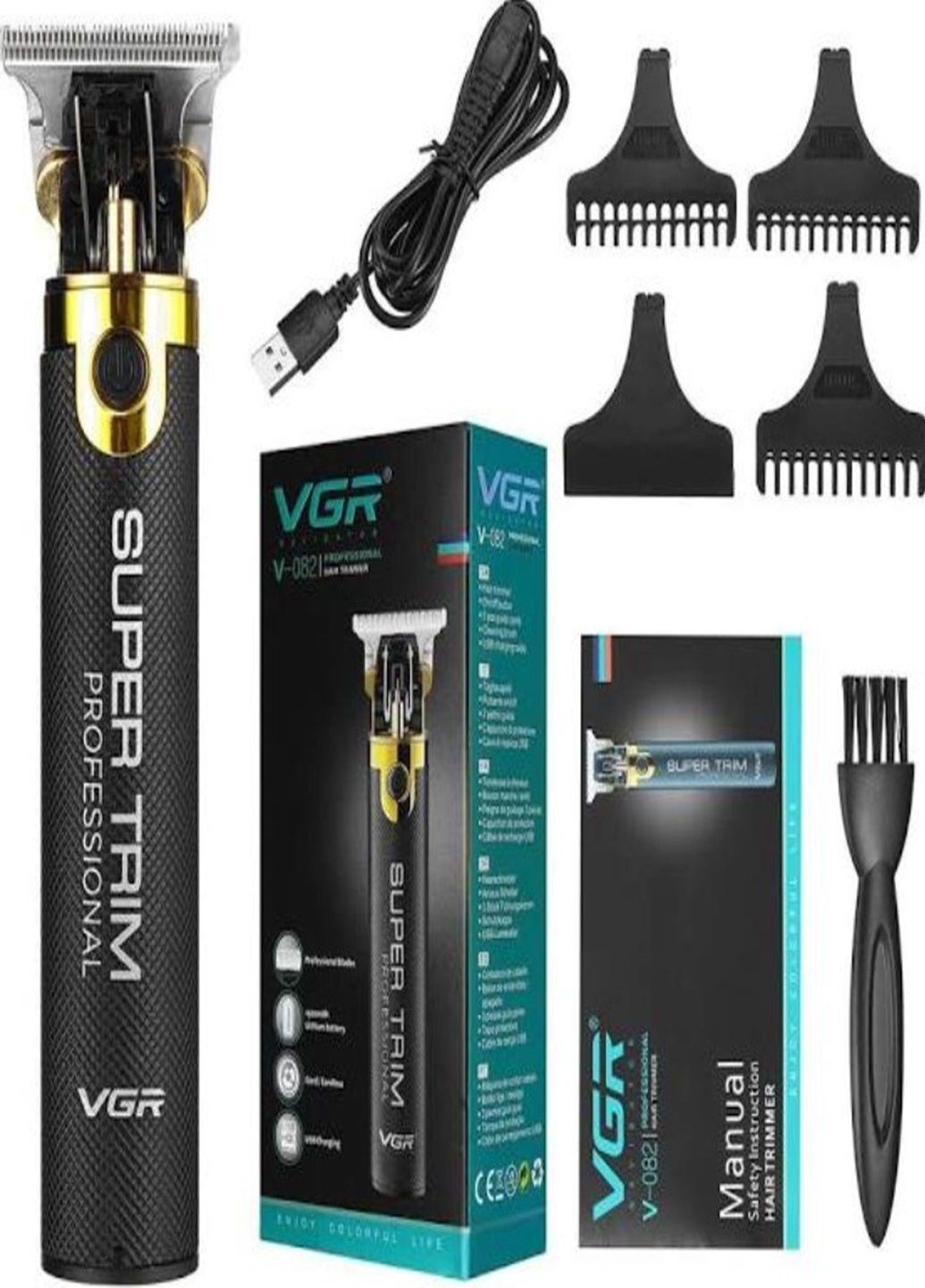 Профессиональная машинка для стрижки волос V-082 VGR (289370121)