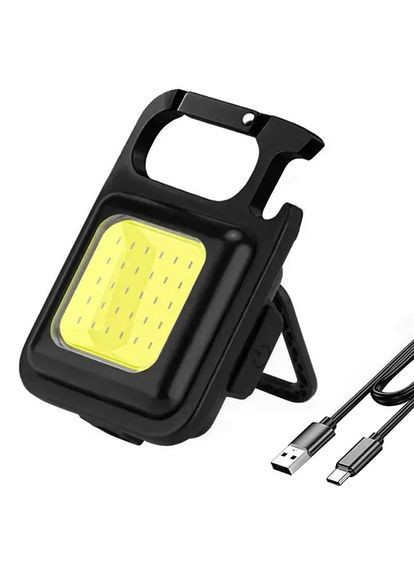 Ліхтар-наключник Multifunctional акумуляторний магніт, карабін, відкривачка No Brand (362492805)