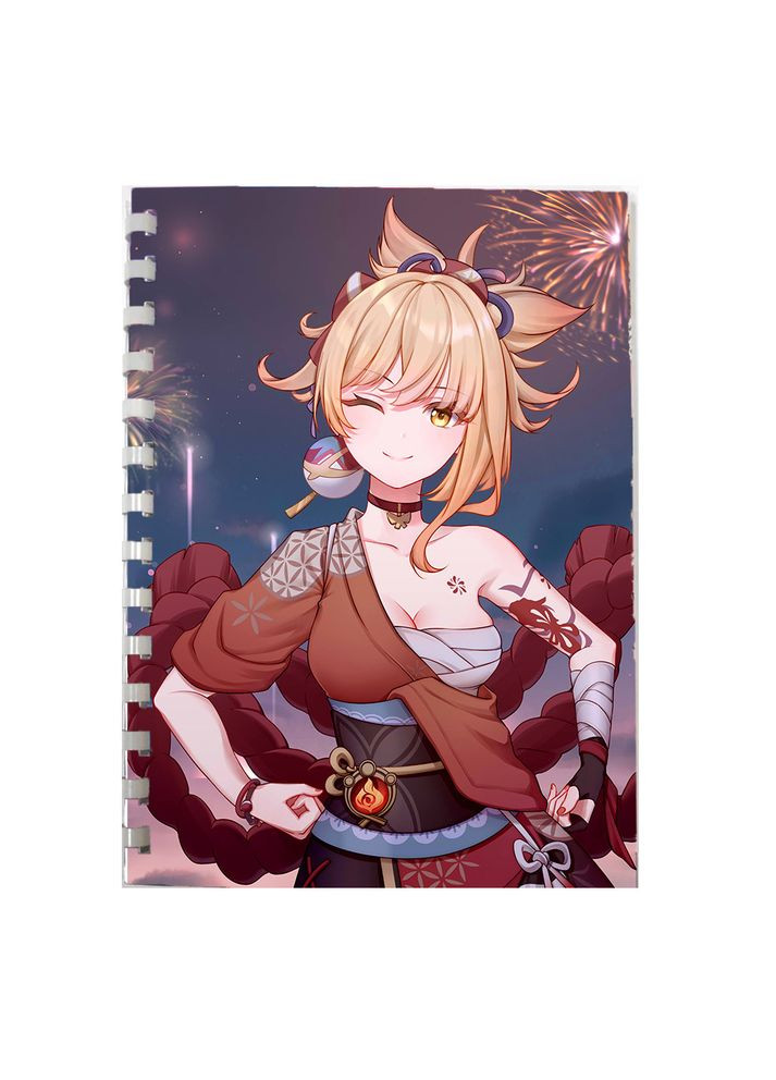 Блокнот Скетчбук Ёимия Геншин удар Genshin Impact (sk0110) No Brand (326997006)