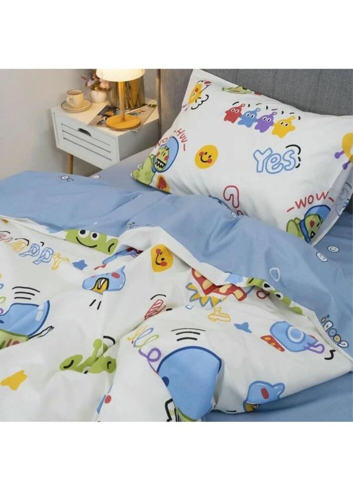 Постельное белье подростковое Сатин Twill 19 730-P 210х143 см Viluta (336327786)