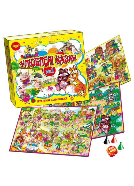 Настольная игра ПК Украинские сказки №1 МКБ0153 3015300031 Майстер (372709815)