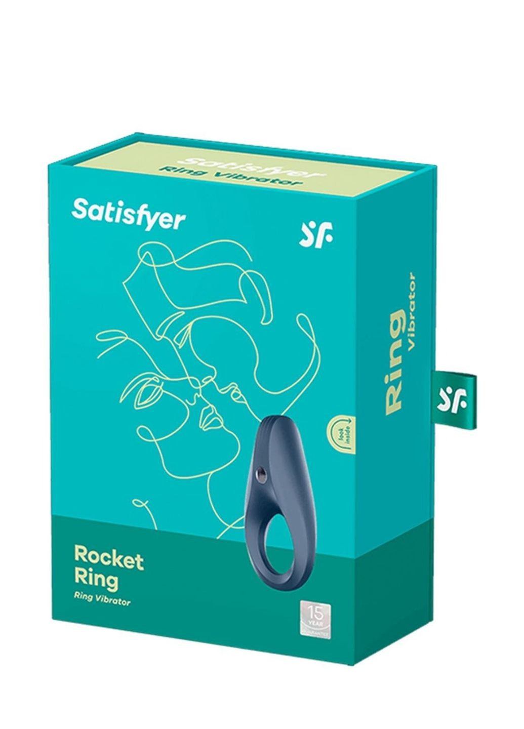 Ерекційне віброкільце Rocket Ring синє Satisfyer (347312799)