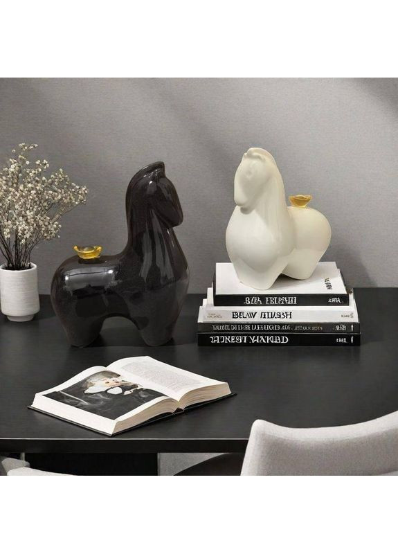 Набір статуеток “Два Коня Гармонії” — символ 2026 року, достатку, успіху, впевненості та гармонії у житті No Brand (371556366)