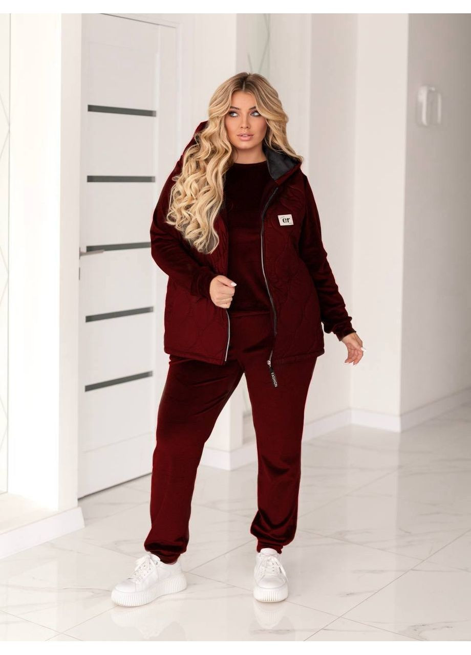 Жіночий костюм трійка No Brand (365639469)