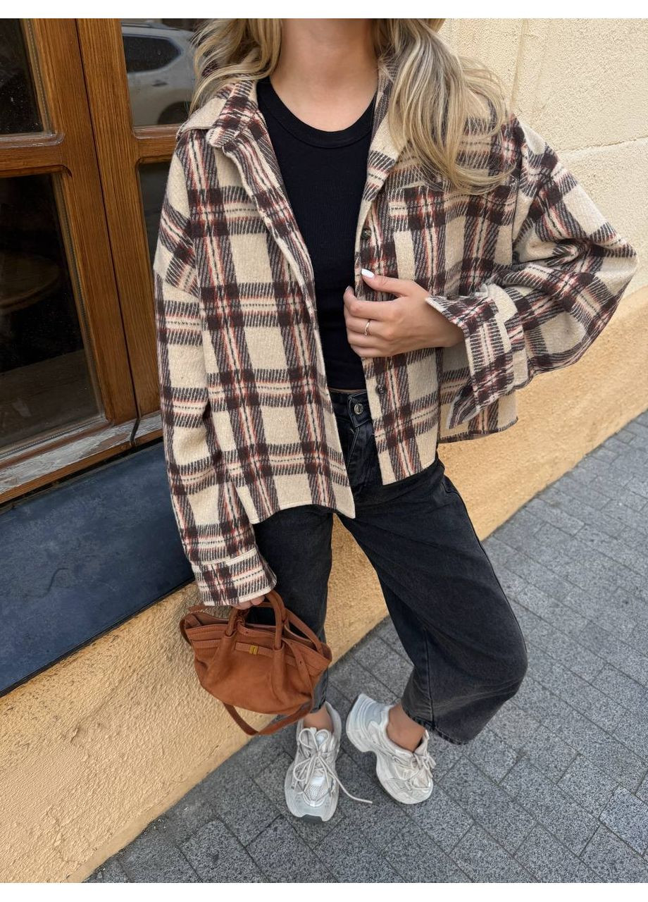 Жіноча сорочка в клітинку Україна (356679093)