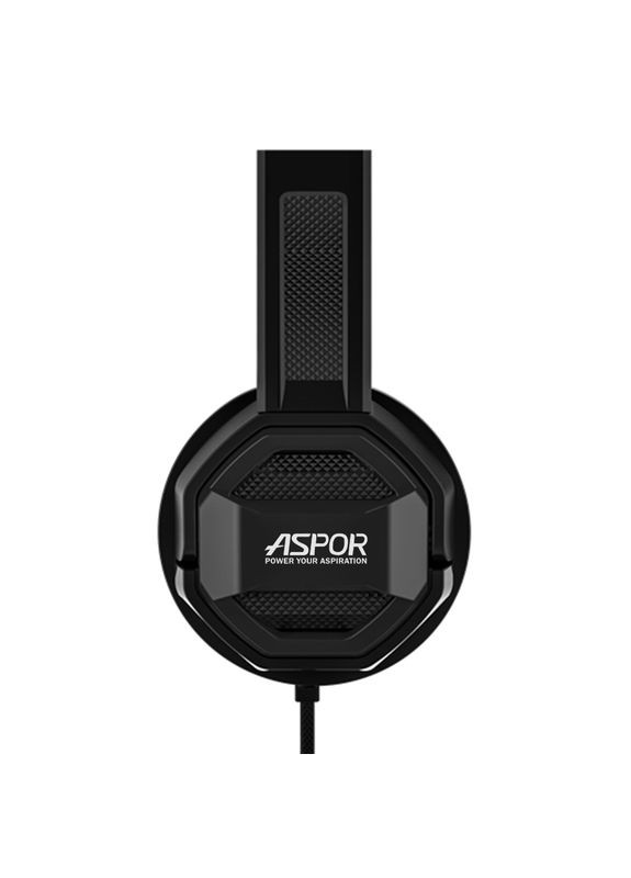 Навушники з мікрофоном S102- чорний Aspor (367602854)