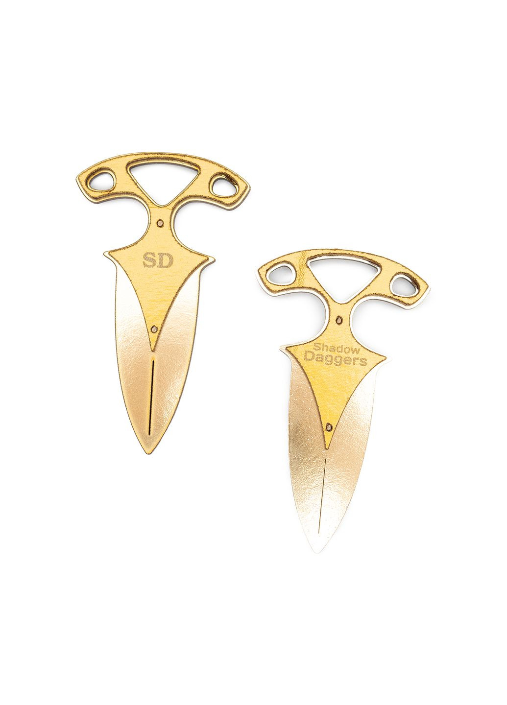 Комплект сувенирных ножей, модель «Тышечный GOLD» цвет разноцветный ЦБ-00247568 Сувенір-Декор (285738381)